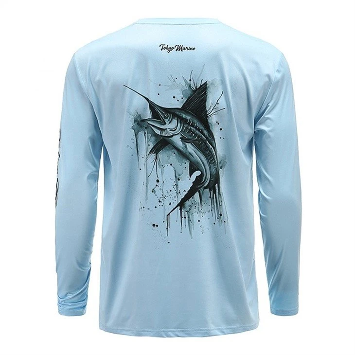 Fish Print Shirt Men's Fish Print Shirt Men's